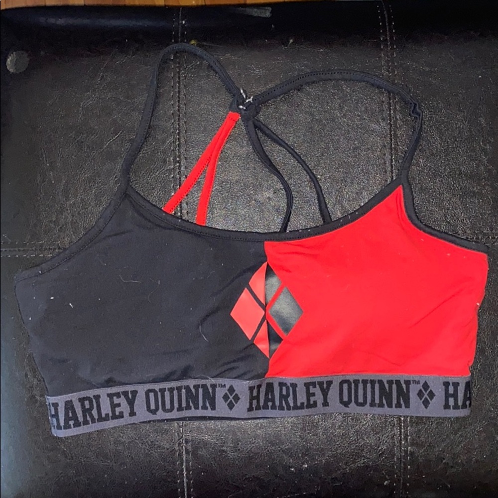Harley Quinn sports bra